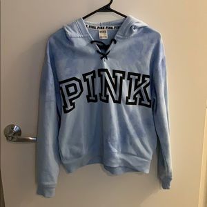 Pink/ VS Blue Tie-Dye Sweatshirt